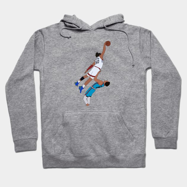 Aaron Gordon Poster Dunk Hoodie by whelmd